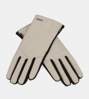 Dámské Rukavice Anekke Black And Beige Contemporary Gloves | 235-OUVSYM