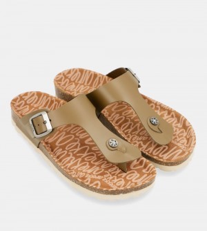 Dámské Sandály Anekke Green Bio Sandals | 481-WZYGXH
