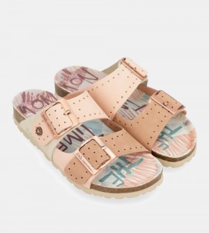 Dámské Sandály Anekke Nude Bio Sandals | 706-SVJBNX