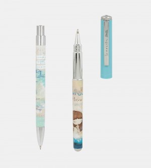 Dámské Stationery Anekke Mediterranean Pen And Mechanical Pencil Set | 709-EYINPB