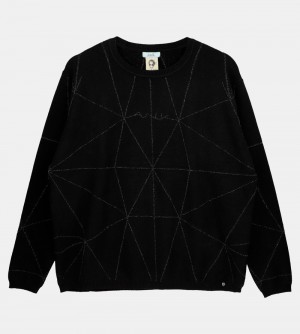 Dámské Svetry Anekke Black Shoen Sweater | 105-OLWXVR