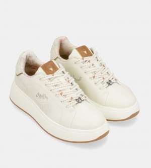 Dámské Tenisky Anekke Peace & Love White Sneakers | 108-ITDYRF