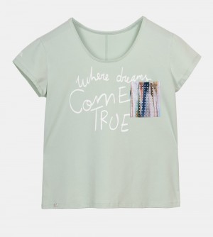 Dámské Tričko Anekke Studio Green T-shirt | 351-WVDUJR