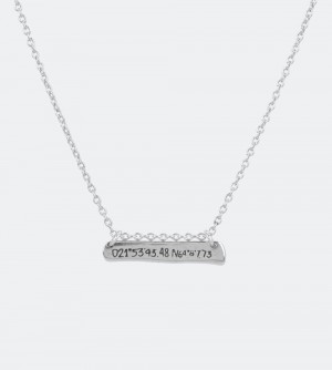 Dámské Šperky Anekke Silver Plated Rune Pendant | 510-ENJCZP