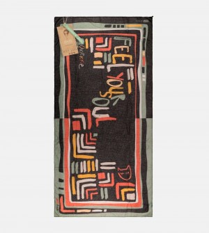 Dámské Šátek Anekke Kene Black Printed Scarf | 753-WZKHQE