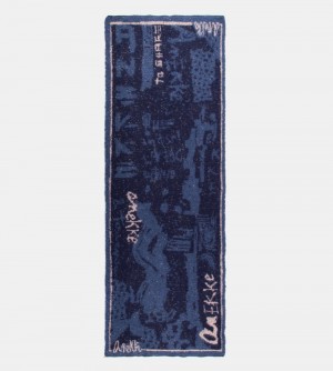 Dámské Šátek Anekke Navy Blue Contemporary Scarf. | 413-HCBILZ