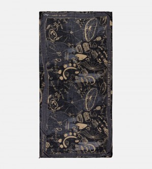Dámské Šátek Anekke Palette Black Scarf | 130-EYWUAR
